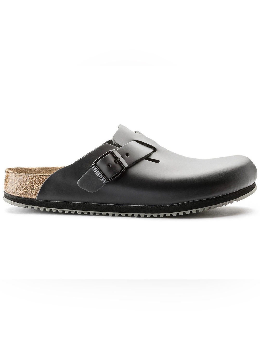 NEW Birkenstock Boston Super Grip Clogs Black Size 42 L11 M9 - Picture 4 of 14